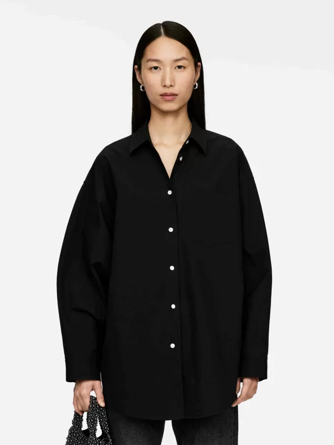 Batwing-ærmet skjorte