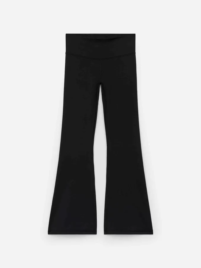 Bløde Stretch Flared Tights