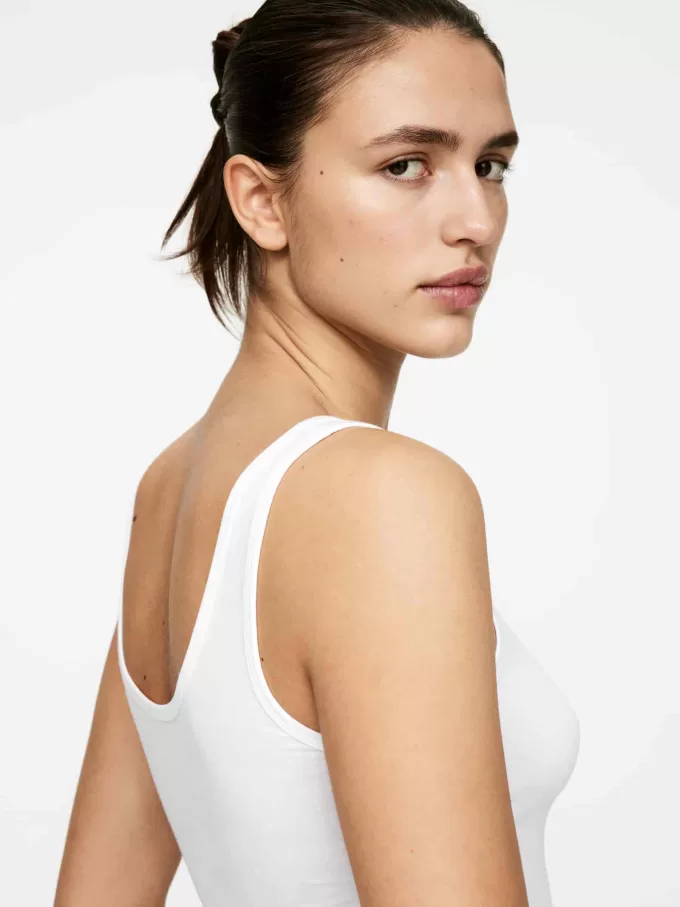Bomuld tanktop