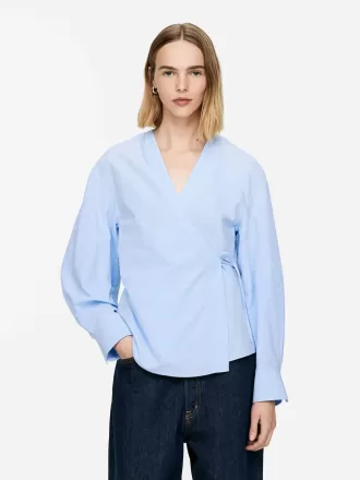 Bomuld wrap Top