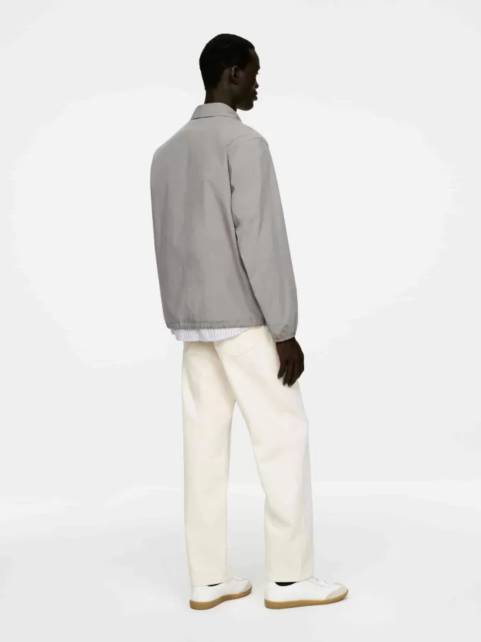 Bomuldsblanding skjortejakke Bomuldsblanding skjortejakke