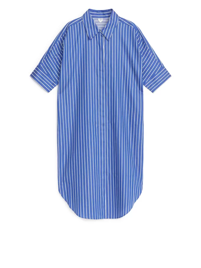 Bomuldsskjortekjole Bomuldsskjortekjole