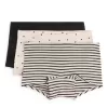 Boxersere i bomuldsjersey med 3 stk