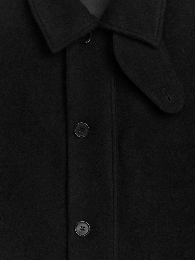 Boxy uldblandingsjakke Boxy uldblandingsjakke