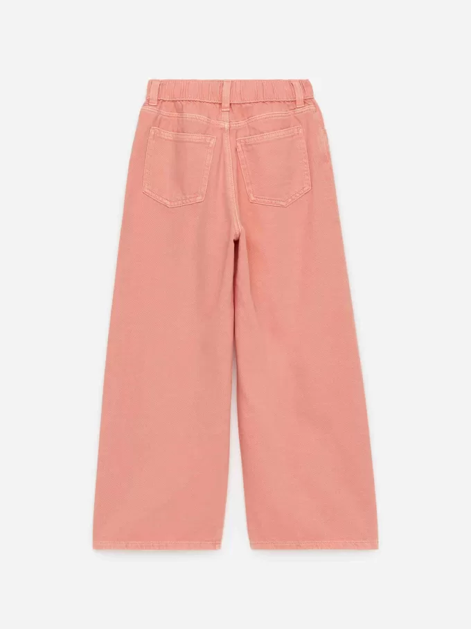 Brede denimbukser Brede denimbukser