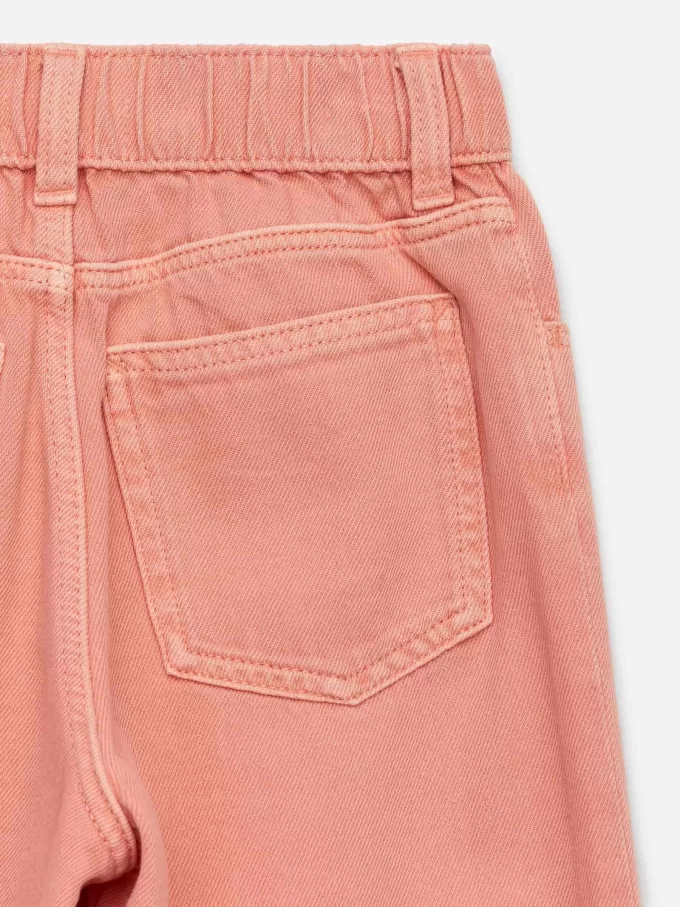 Brede denimbukser Brede denimbukser