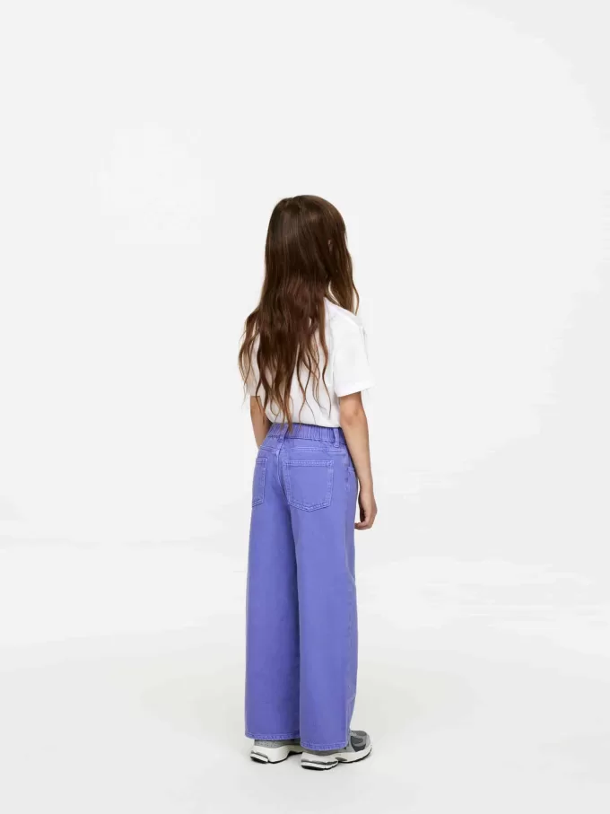 Brede denimbukser Brede denimbukser