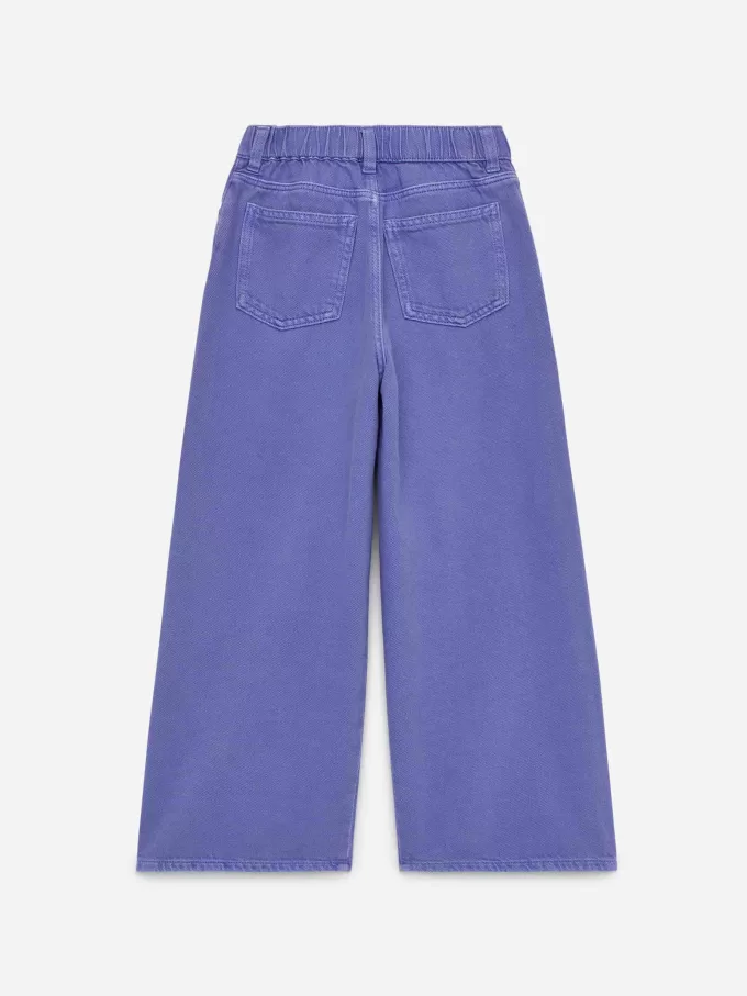 Brede denimbukser Brede denimbukser