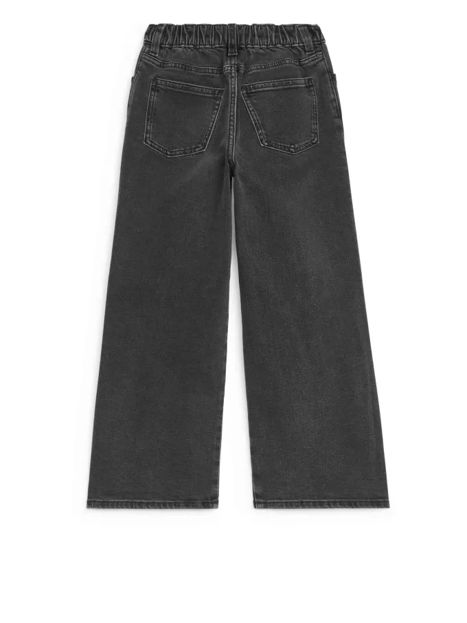 Brede denimbukser Brede denimbukser