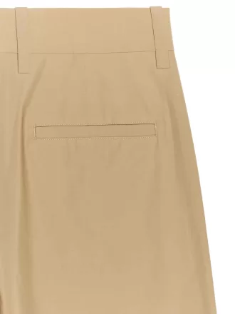 Brede plisserede bukser