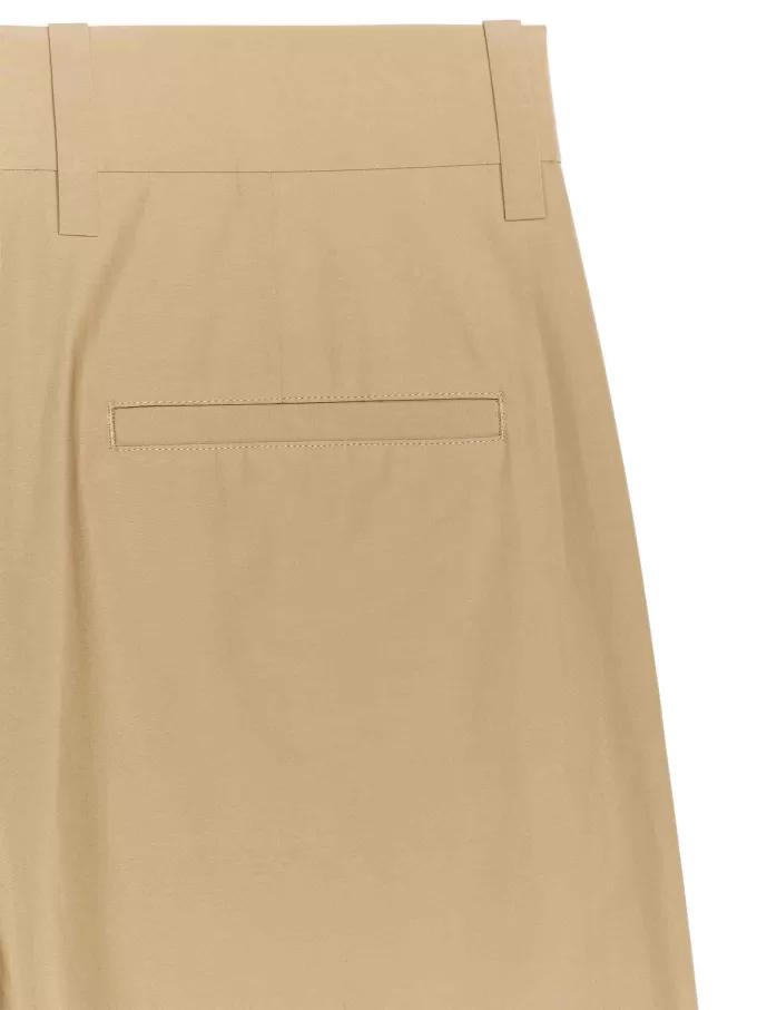 Brede plisserede bukser