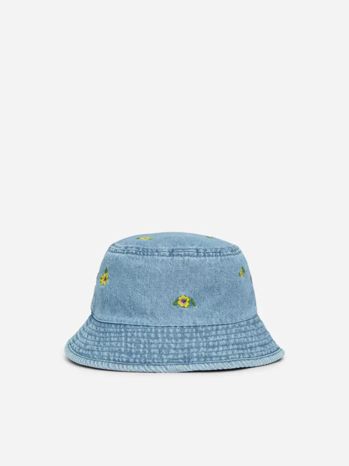Broderet Bucket Hat Broderet Bucket Hat