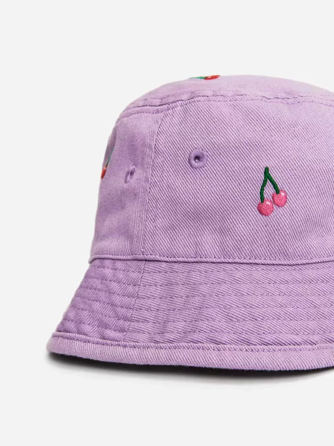 Broderet Bucket Hat Broderet Bucket Hat