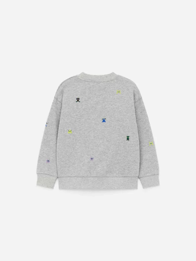 Broderet sweatshirt