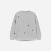 Broderet sweatshirt