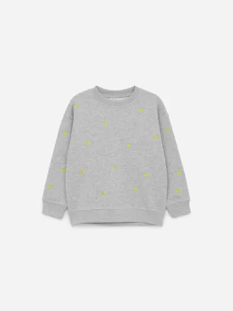 Broderet sweatshirt