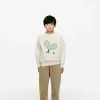 Broderet sweatshirt