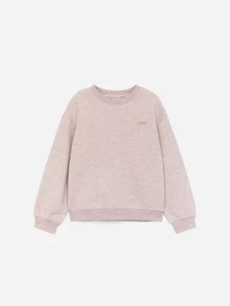 Broderet sweatshirt