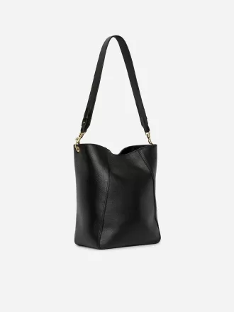 Bucket Bag i læder