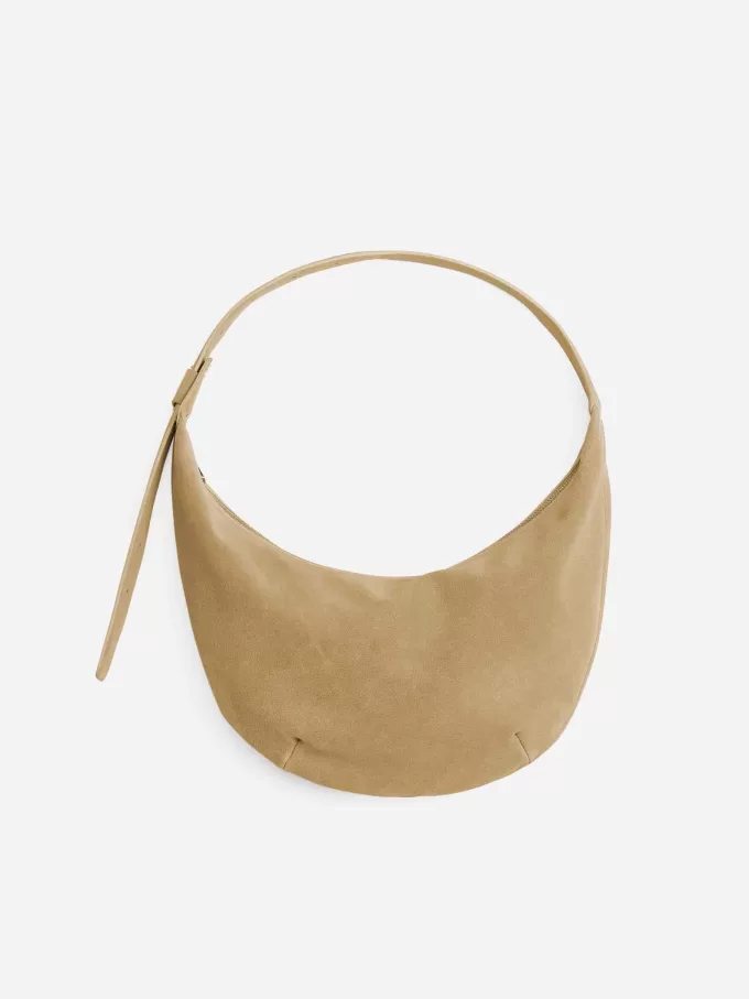 Buet ruskindstaske Buet ruskindstaske