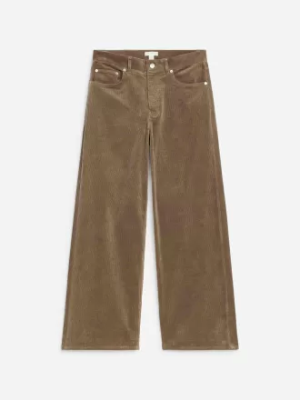 CLOUD Løse brede fløjlsbukser
