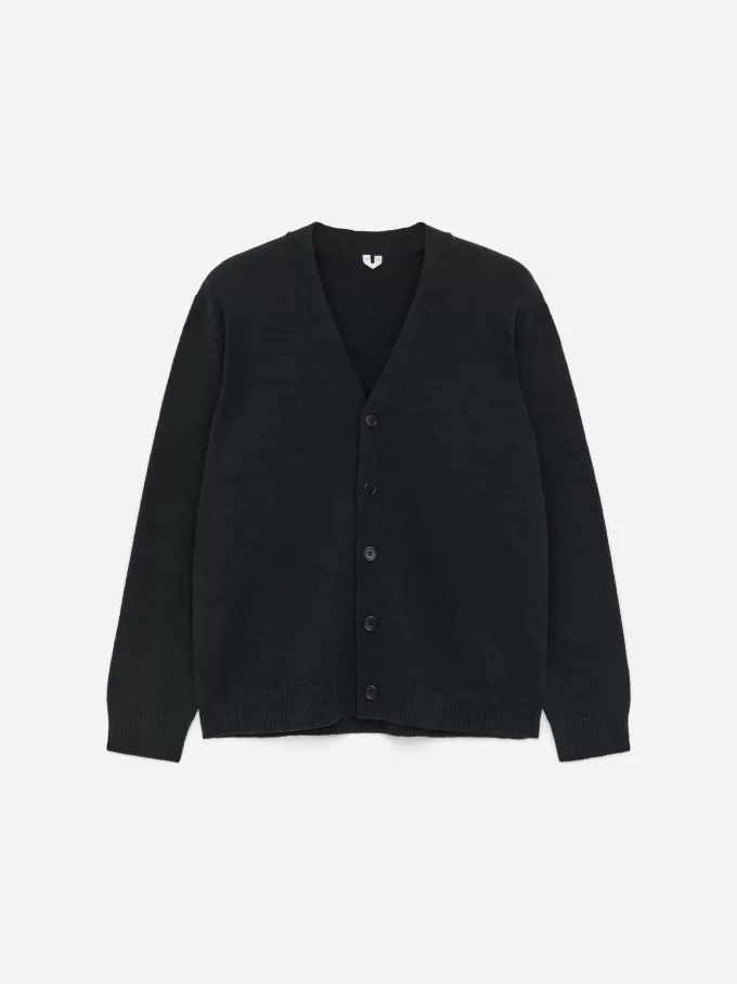 Cardigan af uld i bomuld Cardigan af uld i bomuld