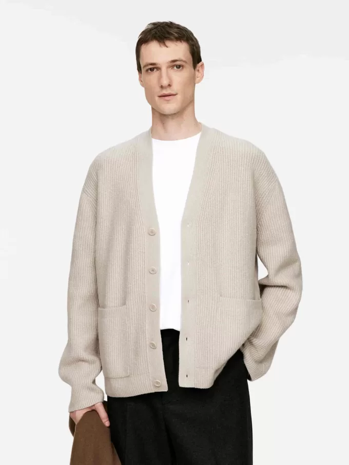 Cardigan med V-hals Cardigan med V-hals