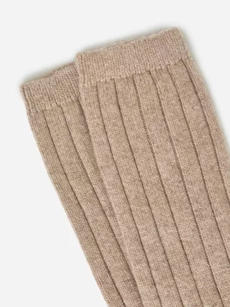 Cashmere-Wool Blend Sokker