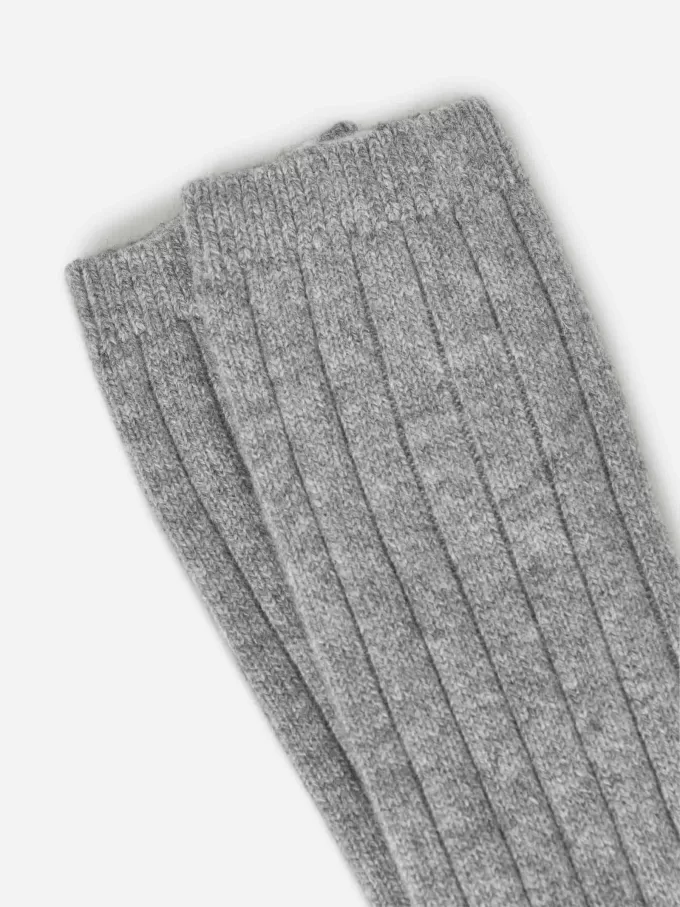 Cashmere-Wool Blend Sokker