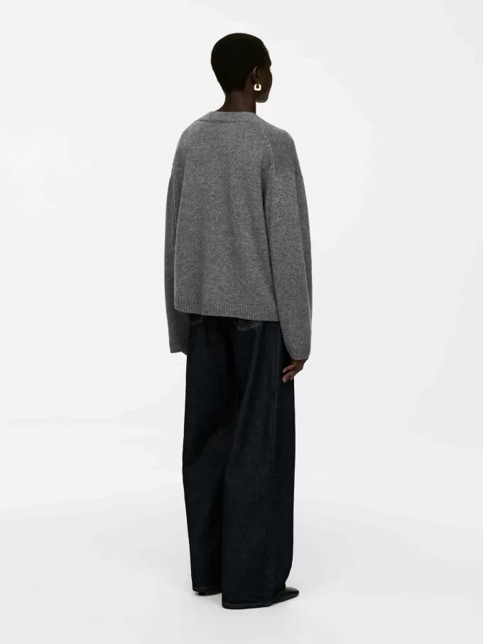 Cashmere-uld cardigan