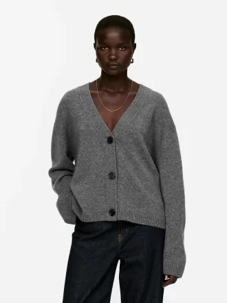 Cashmere-uld cardigan