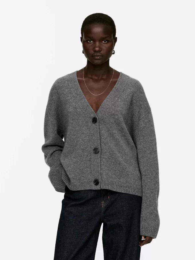 Cashmere-uld cardigan