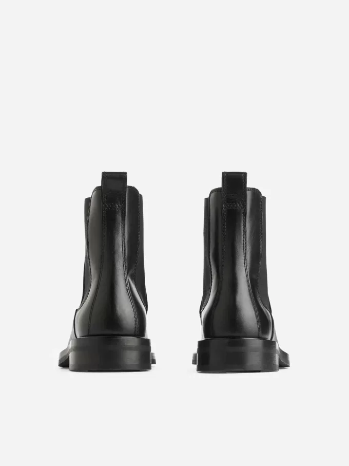Chelsea-støvler i læder