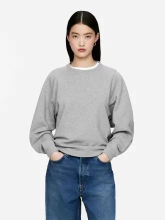 Cocoon Cotton Sweatshirt