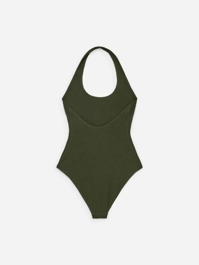 Crinkle Halterneck badedragt Crinkle Halterneck badedragt