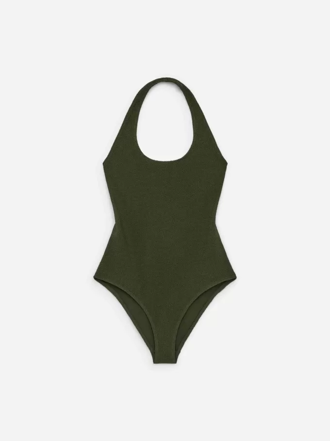 Crinkle Halterneck badedragt Crinkle Halterneck badedragt