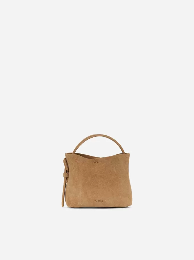 Crossbody taske i ruskind Crossbody taske i ruskind