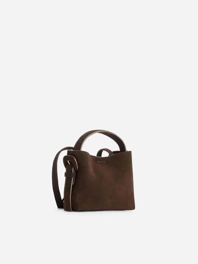 Crossbody taske i ruskind Crossbody taske i ruskind