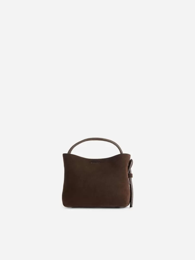 Crossbody taske i ruskind Crossbody taske i ruskind