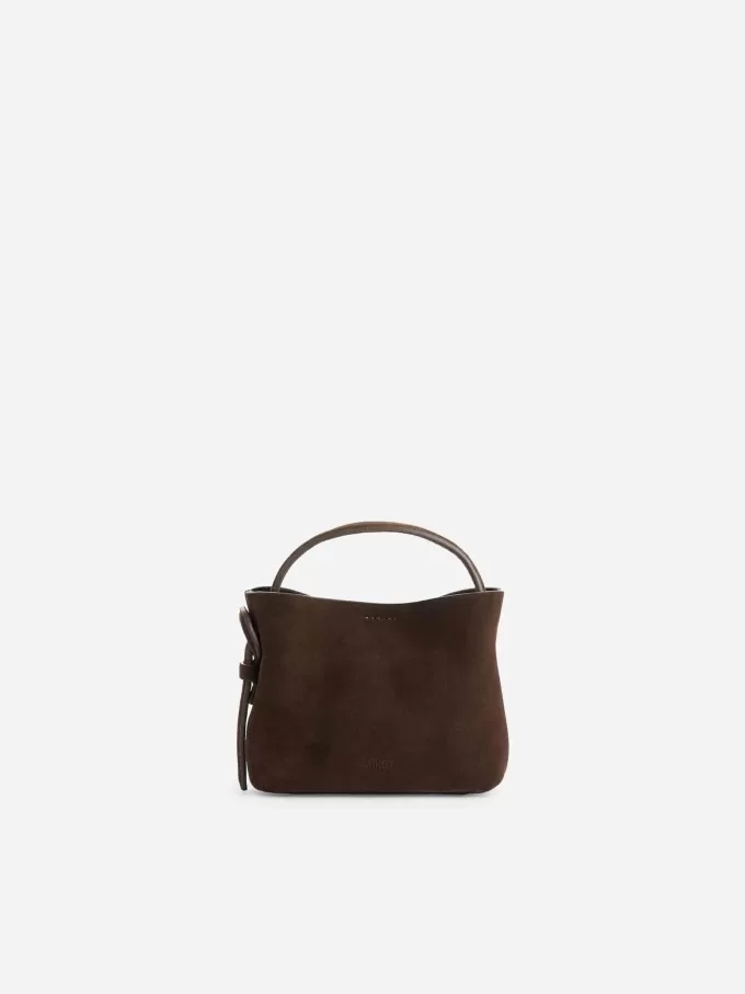 Crossbody taske i ruskind Crossbody taske i ruskind