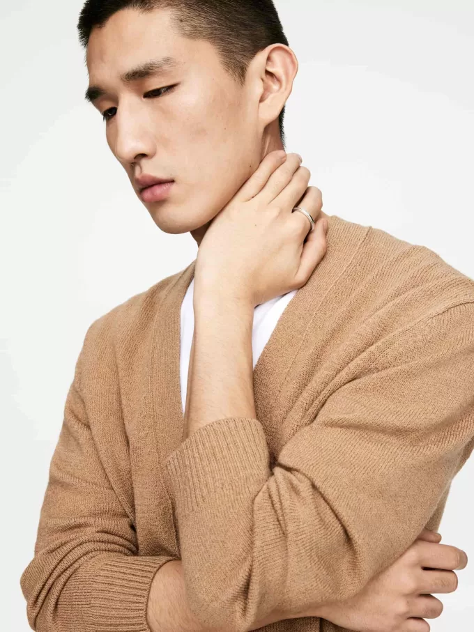 Cylinder ring i sterlingsølv