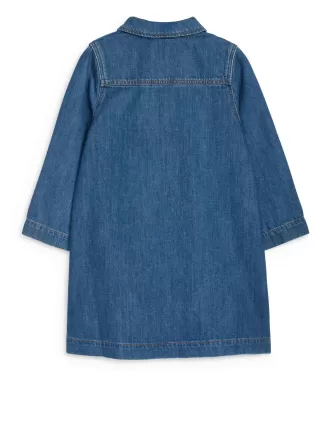 Denim kjole i bomuld