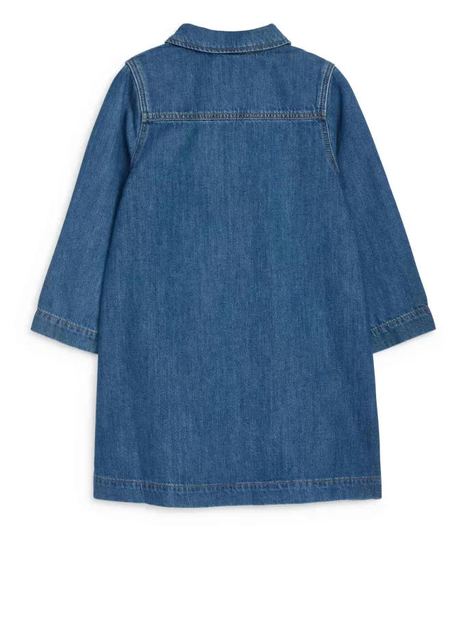 Denim kjole i bomuld