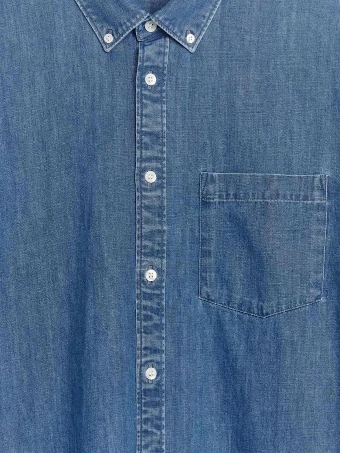 Denim skjorte