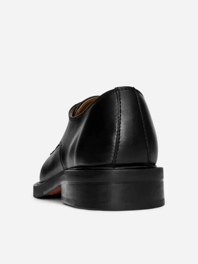 Derby sko i læder Derby sko i læder