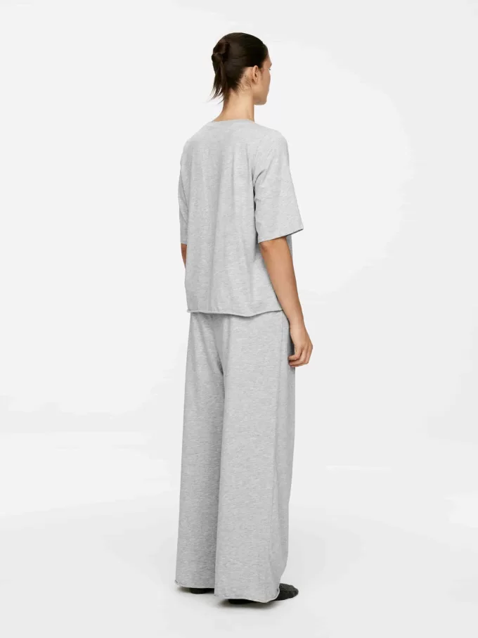 Drapy T-shirt i bomuld