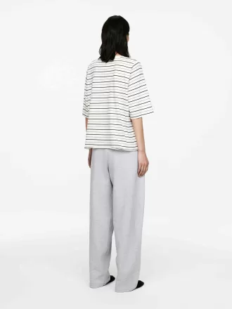 Drapy T-shirt i bomuld