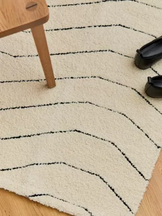 Entrétæppe i uld-bomuld