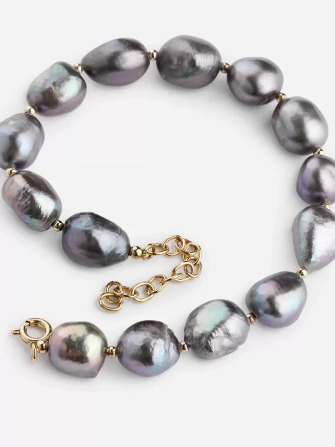 Ferskvandsperlearmbånd