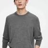 Finstrikket Merino Jumper